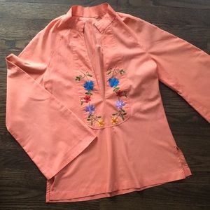 Vintage Handmade Embroidered Top